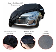 Capa Automotiva MONSHELL Premium: Couro Sintético Impermeável, Proteção Solar e Chuva (G) - imagem 3