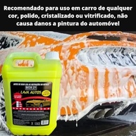 Shampoo Automotivo com Cera Carnaúba 5L: Limpeza Profunda e Brilho Duradouro para Carro e Moto - imagem 4