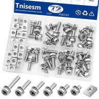 Kit 72 Parafusos e Porcas M6 para Bateria Moto - Aço Inox 304 - imagem 1