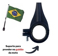 Bandeirinha Brasil Oficial para Moto e Bike: Estilo e Patriotismo em Movimento! - imagem 4