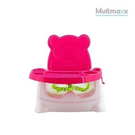 Cadeira Booster Multmaxx para Bebês - Segurança e Conforto na Alimentação (Rosa) - imagem 4