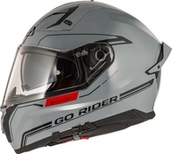 Capacete Nzi Go Rider Solid Noveau Cinza Nardo: Segurança e Estilo para Sua Pilotagem - imagem 2