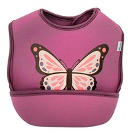Babador Neoprene com Bolso Coletor Borboleta - Clingo | Seguro, Confortável e Estiloso - imagem 3