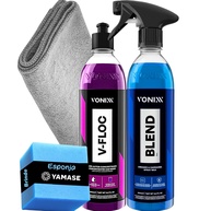 Kit Cera Vitrificadora Blend Spray Vonixx + Shampoo Neutro V-Floc: Brilho e Proteção Profissional - imagem 1