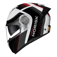 Capacete Norisk Force 2 Kore Prata Robocop: Estilo, Segurança e Visão Clara - imagem 4