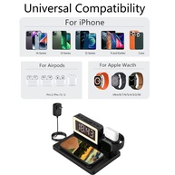 Carregador 3 em 1: Base Wireless, Luz Noturna e Despertador - imagem 4