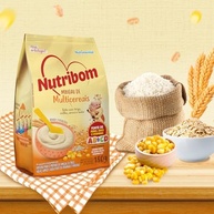 Nutribom Mingau Multicereais 180G - Feito Com Trigo Milho Arroz E Aveia Fonte De Ferro Zinco E Vitaminas - imagem 4