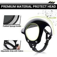 Conjunto de Óculos e Capacete para Cães: Proteção e Estilo em Aventuras! - imagem 5