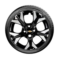 Jogo 4 Calotas Esportivas Aro 14 para Chevrolet Onix e Prisma 2021 - Design Moderno e Proteção - imagem 5