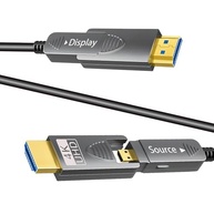 Cabo HDMI Fibra Ótica 4K 60Hz 15 Pés: Ultra Velocidade e Imagem Imersiva - imagem 2