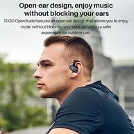 TOZO Open Buds: Fones de Ouvido Leves e Confortáveis com Bluetooth 5.3 e Ajuste Multi-ângulo - imagem 5