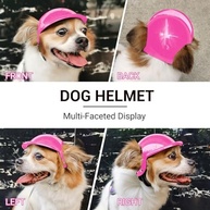 Capacete Namsan para Cães: Proteção e Estilo em Rosa (P) para Aventuras Seguras - imagem 3