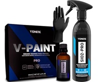 Kit Automotivo V-Paint + Sio2-Pro: Pintura Vitrificada e Proteção Hidrorrepelente Vonixx - imagem 2