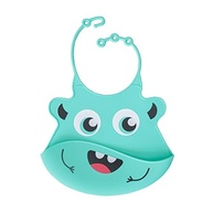 Babador de Silicone Papi Monstrinhos Baby com Bolso – Proteção Moderna e Estilosa para Refeições - imagem 2