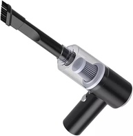 Aspirador Portátil USB Premium 2000mAh: Limpeza Rápida e Eficiente para Carro e Casa (Preto/Branco) - imagem 5