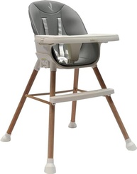 Cadeira de Alimentação Executive 5 em 1 Cinza - Segurança e Conforto para Bebês - imagem 2