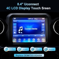 Tela Uconnect 4 8.4" LCD e Touchscreen - Substituição Perfeita para Ram, Dodge, Jeep e Chrysler (2019+) - imagem 3