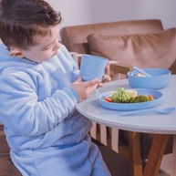 Kit Alimentação Infantil RPet 5 Peças Leo Petit Piá - Seguro, Sustentável e Ideal para Bebês 12m+ - imagem 2