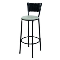 Banqueta Alta Encapada Bege – Estilo e Conforto para Cozinha, Bar e Área Gourmet - imagem 2