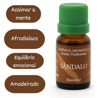 Essência Sândalo para Aromatizador de Ambiente: Bem-Estar e Longevidade 10ml - imagem 3