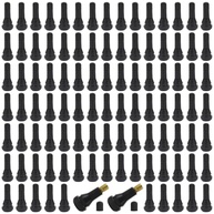 100 Peças Válvulas Pneu TR413/TR414 - Borracha Durável para Carros e Motos - imagem 1