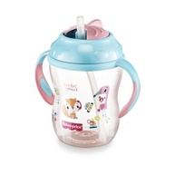 Copo de Treinamento com Canudo First Moments 270ml Rosa Fisher Price - Segurança e Conforto para Bebês - imagem 4