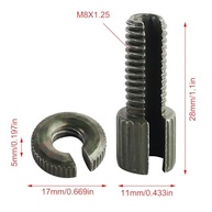 Ajustador de Cabo M8 Universal FLYPIG Preto para Motos e ATVs - Freio e Embreagem - imagem 3