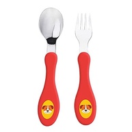 Kit Talher Infantil Cachorro - Colher e Garfo Divertidos para Crianças - imagem 4