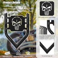 Suporte de Bagagem Removível para Harley Touring 2009-2024: Liberdade e Estilo na Estrada - imagem 4