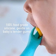Kit Colher e Garfo de Silicone para Bebês - Treinamento Seguro e Saudável da Marcus & Marcus - imagem 5