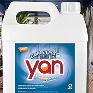 Limpa Vidros Yan Remove Manchas - Galão 5L | Brilho Cristalino para Janelas, Carros e Box - imagem 3