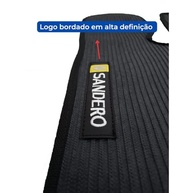 Tapete Borracha Sandero 2008-2014 Traseiro Inteiriço: Proteção e Estilo para Seu Carro - imagem 4