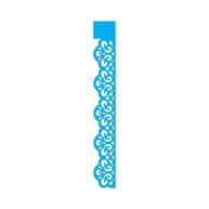 Stencil de Acetato Renda Colonial 4x30cm - Design Elegante para Artesanato e Decoração - imagem 1