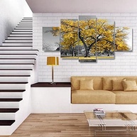 Quadros Decorativos Arvore da Vida Botânico - Estilo Moderno para Sala e Quarto - imagem 5