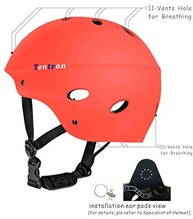 Capacete Tontron Matte Red: Segurança e Estilo para suas Aventuras Aquáticas Adultas - imagem 4