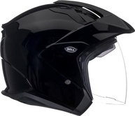 Capacete Bell Mag-9 Aberto Preto Brilhante - Conforto e Segurança para Sua Moto - imagem 2