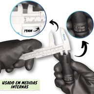 Paquímetro Analógico 150mm Rayco: Precisão e Versatilidade para Design de Sobrancelhas e Estética - imagem 5