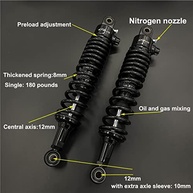 Amortecedores Ar Traseiro 340mm: Performance e Conforto para Sua Moto Honda, Kawasaki, Suzuki e Yamaha - imagem 3