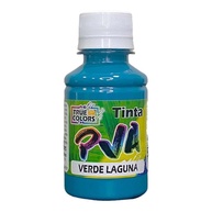 Tinta PVA 100ml True Colors Verde Laguna 7234 - Alta Cobertura e Versatilidade para Artesanato - imagem 1
