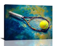 Arte de Parede Tênis - Pintura em Tela com Design Esportivo para Academia e Decoração - imagem 2