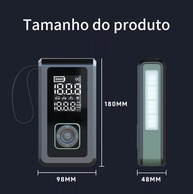 Compressor de Ar Portátil Digital YT168: Partida Auxiliar 1000A e Bateria 15000mAh - imagem 2