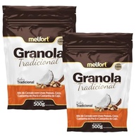 Granola Tradicional 1 Kg Mix De Cereais Com Uvas Passas, Coco, Castanha do Pará e Castanha de Cajú - imagem 1