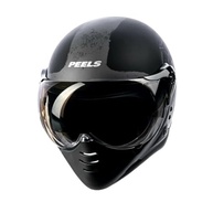 Capacete Peels F-21 North Preto Fosco c/ Viseira - Estilo Náutico e Proteção Total - imagem 3