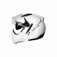Capacete Peels Mirage Classic Aberto Moto Branco/Grafite - Estilo e Segurança - imagem 1