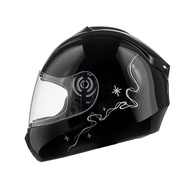 Capacete Moto Infantil Fly Young Belle Preto e Prata: Segurança e Estilo para Pequenos Aventureiros! - imagem 4