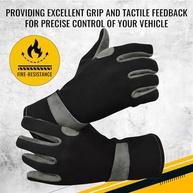 Luvas de Corrida SBL Nomex: Proteção e Performance com Couro Premium - imagem 4