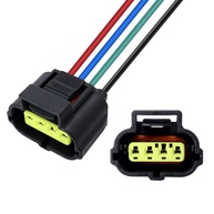 Conector Pigtail Válvula Controle Ar Ocioso TPS 4 Pinos HiSport - Dodge, Chrysler, Toyota e Mais - imagem 1