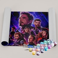 Kit Pintura Terapêutica Vingadores - Marvel - Pinte, Relaxa e Cura - imagem 3