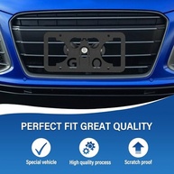 Moldura de Placa Frontal Premium para Jeep Compass, Grand Cherokee e Wagoneer | Sem Furos - imagem 5