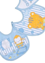 Babador Semaninha Felpudo e Plastificado Papi Textil - Conforto e Proteção para Bebês - imagem 3